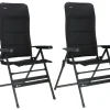 Travellife Festo XL 2er-Set Klappstühle - Graphite Black