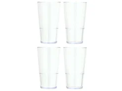 Travellife lua bier/softdrinkglas - Set von 4