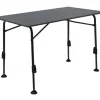 Travellife Mirano exteriolit 100 x 68 cm Tisch - Dark Grey