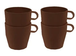 Travellife Nova Cacao Becher - Set von 4