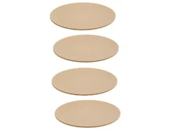 Travellife Nova Vanille 20 cm Frühstücksteller - Set von 4