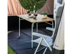 Travellife Sorrento Brown honeycomb 100 x 70 Tisch
