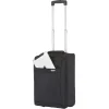 TravelZ 51 cm Black faltbares Händgepäckkoffer