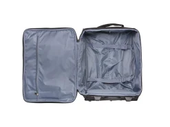 TravelZ 51 cm Black faltbares Händgepäckkoffer