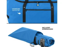 TravelZ 100 Liter faltbare Rolltasche