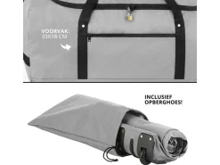 TravelZ 100 Liter faltbare Rolltasche