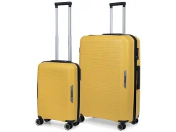 TravelZ Swinger 2-teilige Kofferset - Yellow