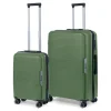 TravelZ Swinger 2-teilige Kofferset - Green
