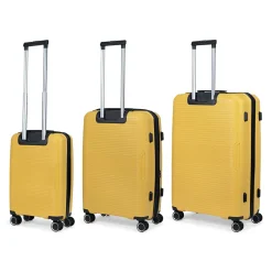 TravelZ Swinger 3-teiliges Kofferset - Yellow