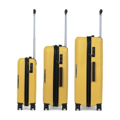 TravelZ Swinger 3-teiliges Kofferset - Yellow