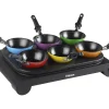 Tristar Wok-Set bunte Pfännchen