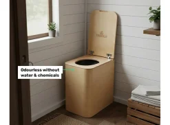 TROBOLO SilvaBlœm Trockentrenntoilette – natural