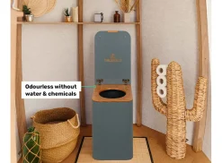 TROBOLO SilvaBlœm Trockentrenntoilette – grey