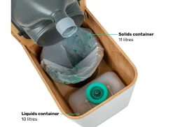 TROBOLO SilvaBlœm Trockentrenntoilette – white