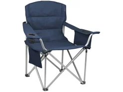 TRVLMORE XL Faltstuhl mit Kuhlfack - Blue