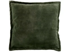 Unique Living Basics 45 x 45 cm Kissen - Dark Green
