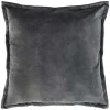 Unique Living Basics 50 x 50 cm Kissen - Anthracite