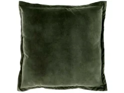 Unique Living Basics 50 x 50 cm Kissen - Dark Green