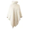 Unique Living Dara Poncho - Dove White