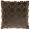 Unique Living Fraser 45 x 45 cm Kissen - Dark Brown