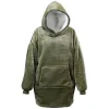 Unique Living Oversized Hoodie - Deep Green