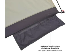 Uquip Buzzy sand Strandzelt