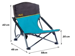 Uquip Sandy Strandstuhl - Blue
