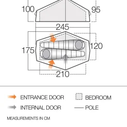 Vango F10 Helium UL 2 Tunnelzelt
