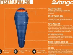 Vango Nitestar Alpha 250 Mummienschlafsack - Neptune