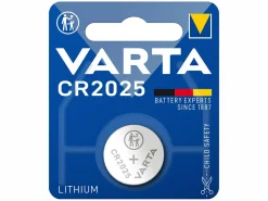 Varta Lithium CR 2025 Knopfzellenbatterie