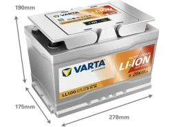 Varta LL 100 Professional Lithium-Akku - 100 Ah