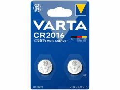 Varta 2x CR2016 Lithium Knopfzellenbatterien