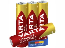 Varta 4x Longlife Max Power AAA Batterien