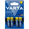 Varta 4x Longlife Power AA Batterien