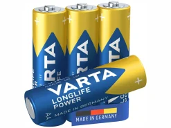 Varta 4x Longlife Power AA Batterien