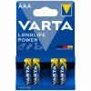 Varta 4x Longlife Power AAA Batterien