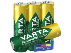 Varta 4x Recharge Accu Power AA Batterien