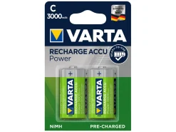 Varta 2x Recharge Accu Power C Batterien