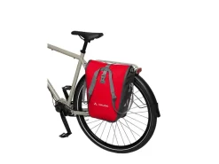 Vaude Aqua Back doppelte Fahrradtaschen- Red