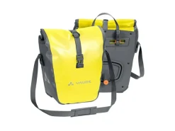 Vaude Aqua Front doppelte Fahrradtaschen - Canary