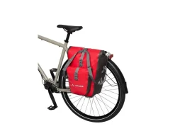 Vaude Aqua Front doppelte fahrradtaschen - Red