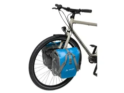 Vaude Aqua Front doppelte Fahrradtaschen - Blue