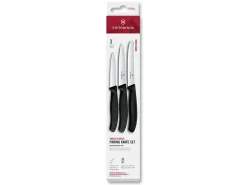 Victorinox Swiss Classic Black Schälmesser – 3-teilig