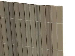 Videx 90 x 300 cm PVC Balkonschirm - Light Grey