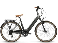 Villette L' Amant Eco Bg elektrischen Damenfahrrad - Grey
