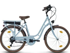 Villette Vintage Retro-Elektrofahrrad - Light Blue