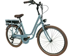 Villette Vintage Retro-Elektrofahrrad - Light Blue