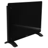 Vonroc 1500 watt Konvektorheizung mit Glasplatte - Black