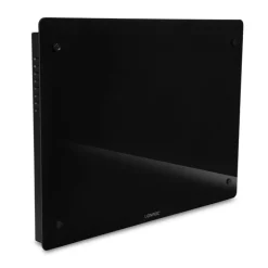 Vonroc 1500 watt Konvektorheizung mit Glasplatte - Black