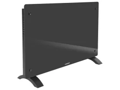 Vonroc 2000 watt Konvektorheizung mit Glasplatte - Grey